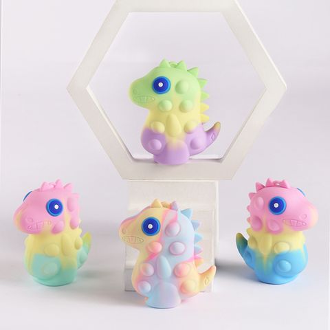New Silicone Dinosaur Bubble Press Vent Ball Children Squeezing Toy