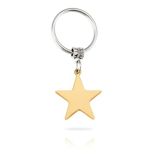 Fashion Star Stainless Steel Bag Pendant Keychain