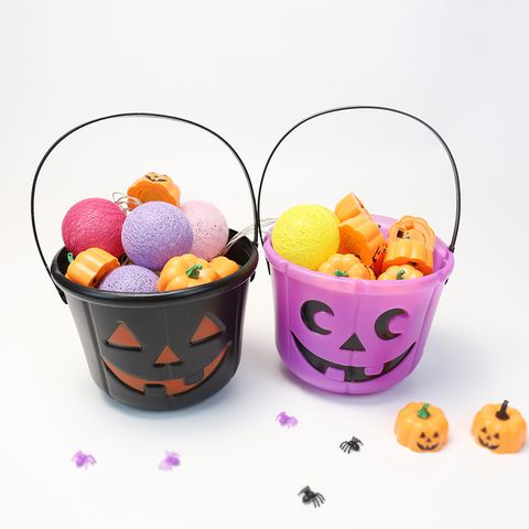 Halloween Pumpkin Plastic Masquerade Party Gift Wrapping Supplies