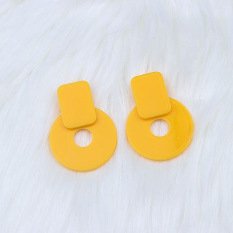Simple Style Geometric Arylic Earrings
