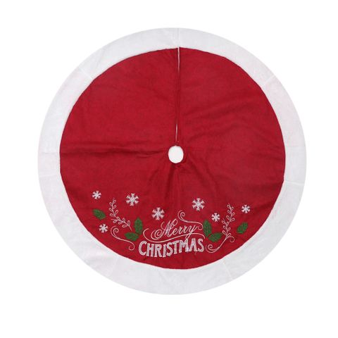 Christmas Letter Brushed Cloth Party Decorative Props