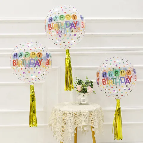 Birthday Letter Aluminum Film Birthday Balloons