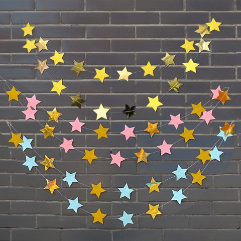 Birthday Star Paper Party Banner