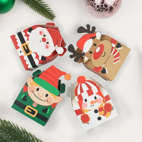 Navidad Lindo Dibujos Animados Papel Fiesta Suministros Para Envolver Regalos