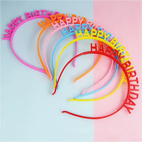 Birthday Letter Plastic Birthday Costume Props