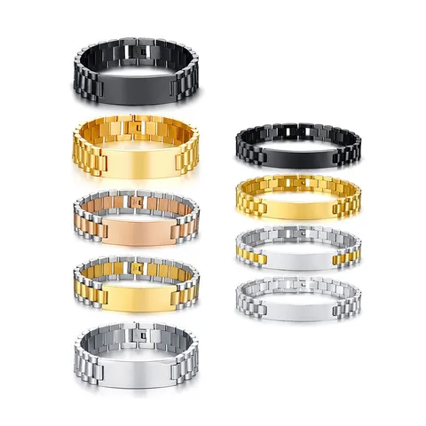 Simple Style Geometric Stainless Steel Bracelets Stainless Steel Bracelets