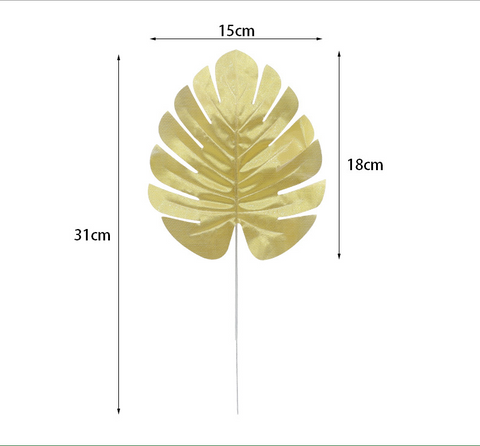 Birthday Leaves Plastic Wedding Party Decorative Props