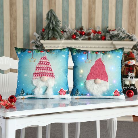 Christmas Fashion Geometric Cloth Pillow Case