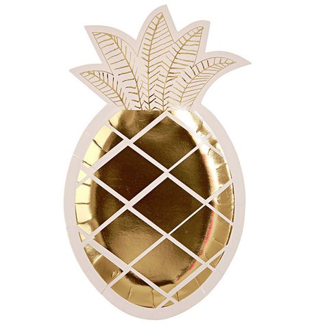 Fashion Pineapple Paper Tableware