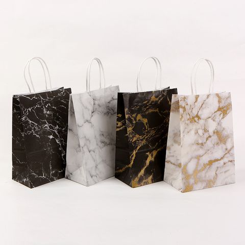 Simple Style Marble Kraft Paper Daily Gift Wrapping Supplies