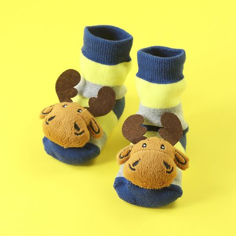 Children Unisex Cute Animal Cotton Ankle Socks 1 Pair
