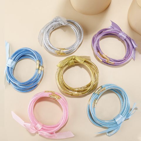 Fashion Bow Knot Plastic Bracelets