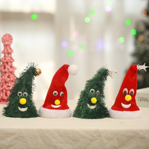 Christmas Christmas Hat Christmas Tree Plastic Party Ornaments