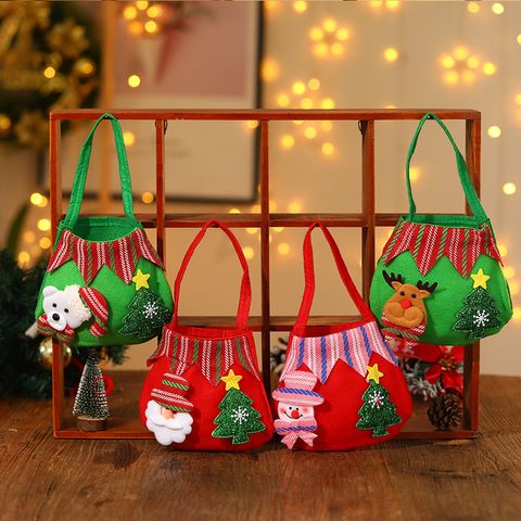 Christmas Christmas Tree Snowman Cloth Party Gift Wrapping Supplies
