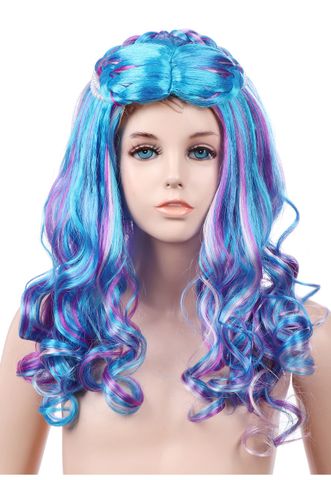Women's Fashion Cosplay High Temperature Wire Long Curly Hair Wigs