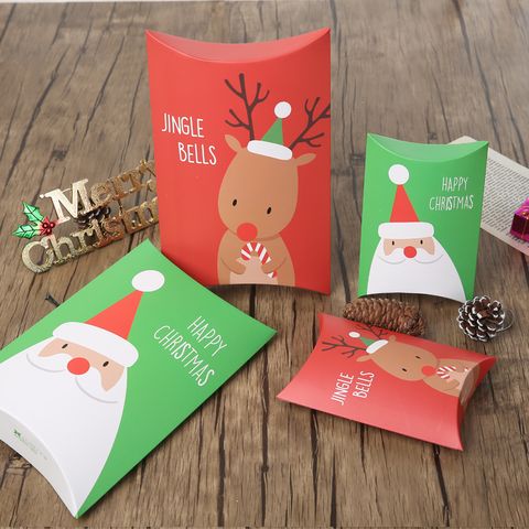 Christmas Santa Claus Elk Paper Party Gift Wrapping Supplies
