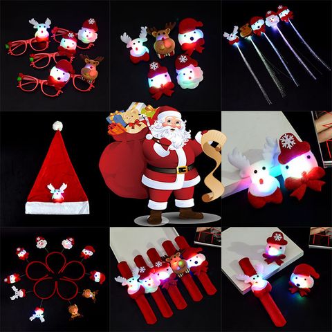 Christmas Santa Claus Plastic Party Costume Props