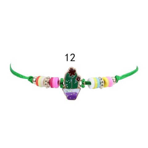 Fashion Heart Shape Butterfly Alloy Stoving Varnish Kid's Bracelets