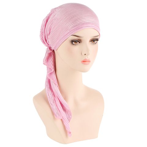 Women's Fashion Solid Color Eaveless Beanie Hat