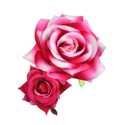 Romantic Rose Cloth Hair Clip