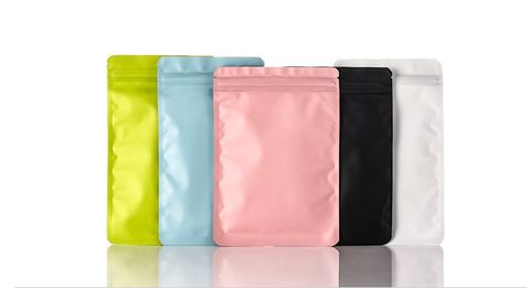 Estilo Simple Color Sólido El Plastico Bolsas Embalaje  Joyería 1 Pieza