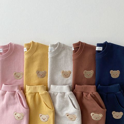 Cute Bear Cotton Baby Clothing Sets