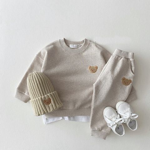 Cute Bear Cotton Baby Clothing Sets