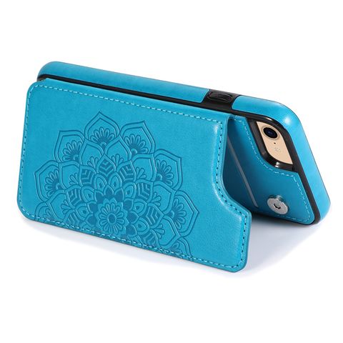 Simple Style Solid Color Tpu Pu Leather    Phone Cases