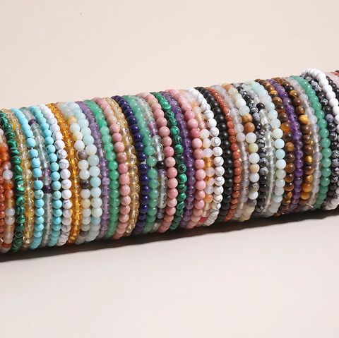 Fashion Geometric Agate Beaded Bracelets