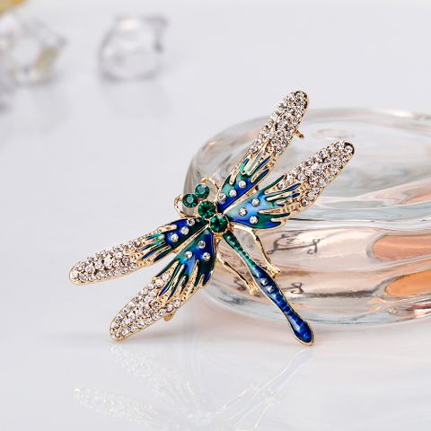 Fashion Dragonfly Alloy Inlay Rhinestones Women's Brooches