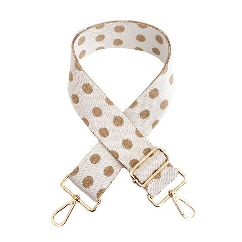 New Color Polka Dot Wide Shoulder Strap Adjustable One-shoulder Crossboby Bag Accessories Long Strap Burden Reduction Replacement Purse Chain