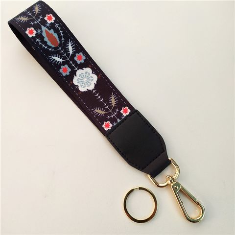 New Color Ethnic Style Hand Strap Wrist Strap Key Ring Keychain Decorative Band Accessory Strap Short Hand Bag