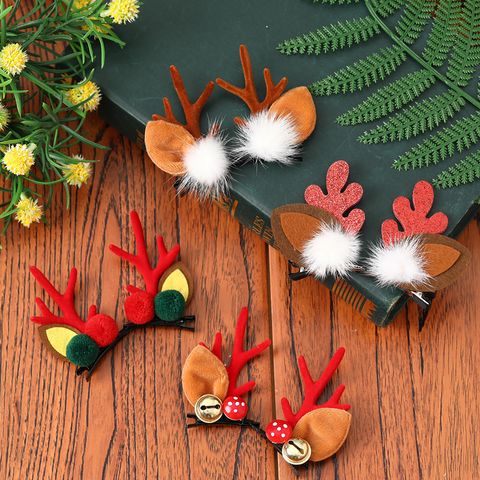 Christmas Cute Antlers Cloth Party Costume Props 1 Pair