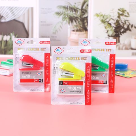 Students' Office Stationery Supplies Mini Stapler Kit No. 10 Order Nail