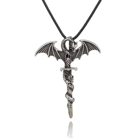 Cool Style Bat Alloy Luminous Alloy Unisex Pendant Necklace 1 Piece
