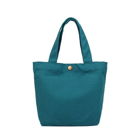 Women's Fashion Solid Color Shopping Bags