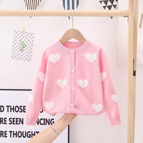 Cute Heart Shape Nylon Hoodies & Sweaters