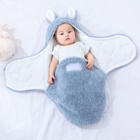 Cute Solid Color Polyester Baby Bedding