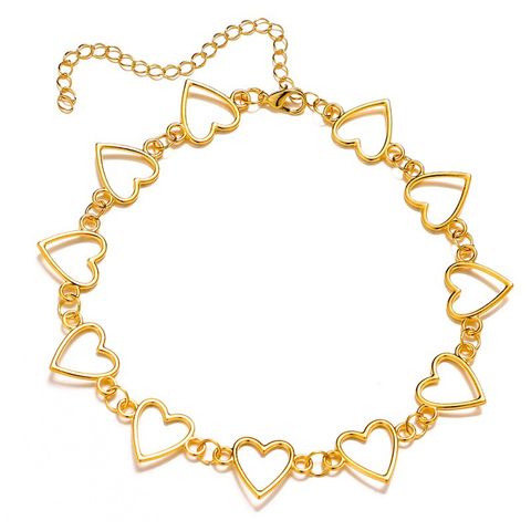 Fashion Heart Shape Alloy Women's Necklace