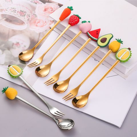 Fashion Cartoon Stainless Steel Tableware 1 Piece