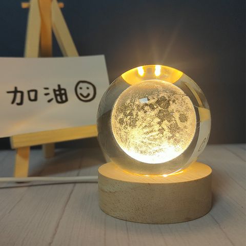Creative Crafts Decoration Crystal Ball Small Night Lamp