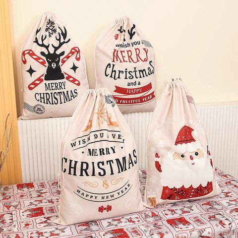 Christmas Fashion Deer Cloth Party Gift Wrapping Supplies 1 Piece