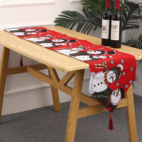 Christmas Fashion Santa Claus Polyester Party Placemat 1 Piece
