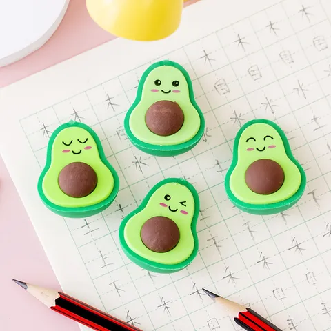 Cute Cartoon Student Environmentally Friendly Materials Stationery Eraser