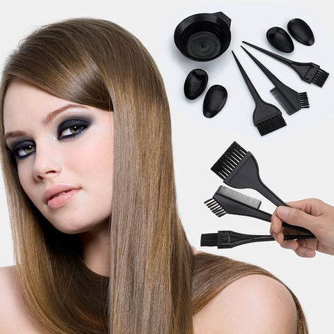 Simple Hairdressing Tools Suit Hair Dyeing Comb Set