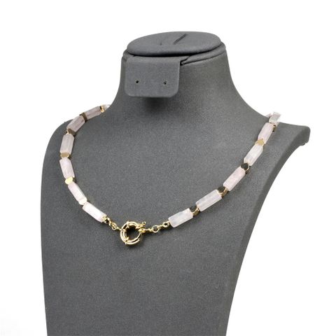 Fashion Geometric Heart Shape Copper Plating Women's Bracelets Necklace 1 Piece