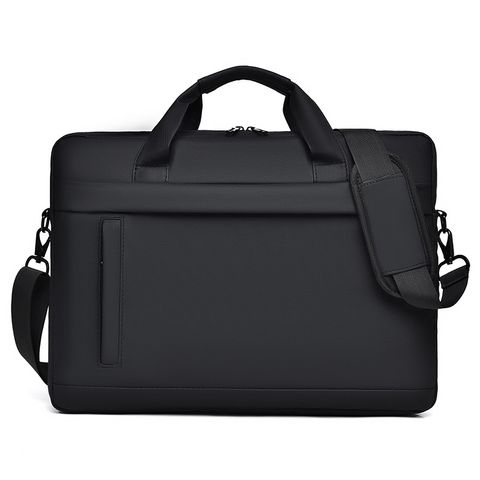Men's Business Solid Color Oxford Cloth Waterproof Briefcases
