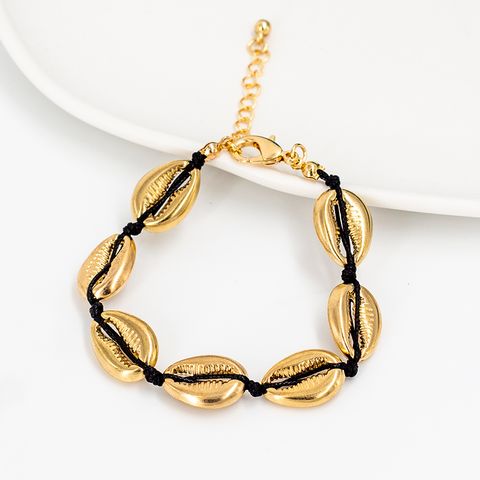 Fashion Shell Synthetic Resin Rope Handmade Unisex Bracelets Necklace 1 Piece