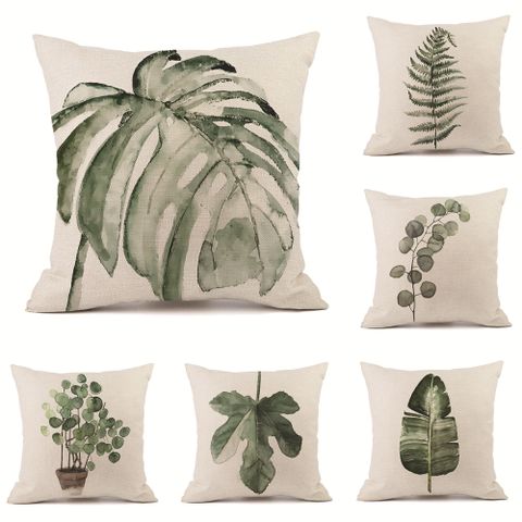 Fashion Plant Blended Pillow Cases