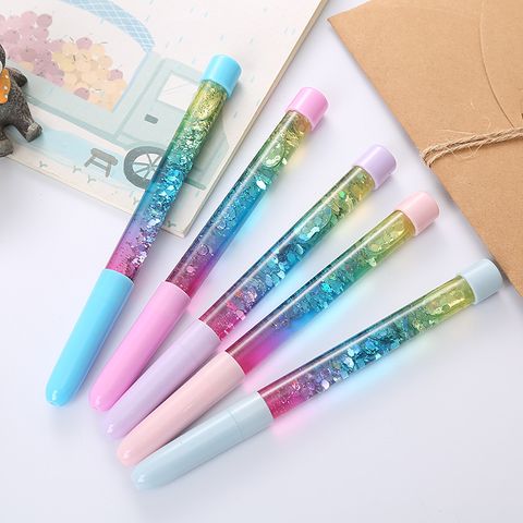 Creative Quicksand Gel Pen Cute Cartoon Fairy Pen Wholesale